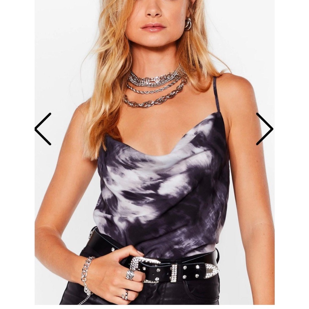 NWT Nasty Gal Cowl Neck Top